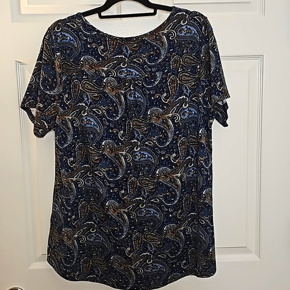 Folunsi Paisley Top, 2X - Picture 3 of 3